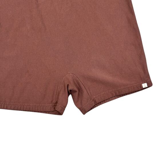 TKEES Short Playsuit Romper in Cafe - Picture 7 of 7